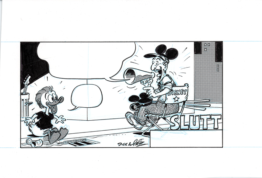 Donald & Walt Disney